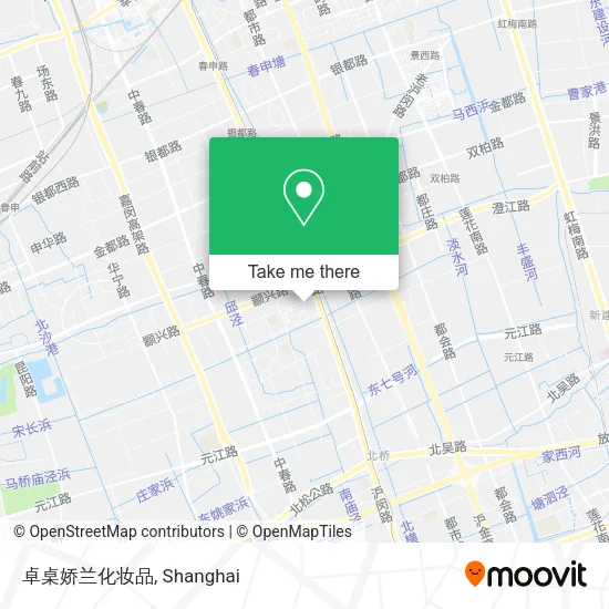 卓桌娇兰化妆品 map