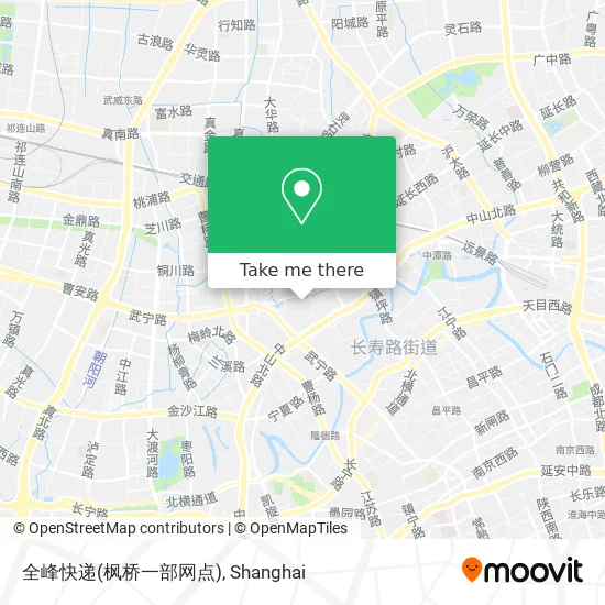 全峰快递(枫桥一部网点) map