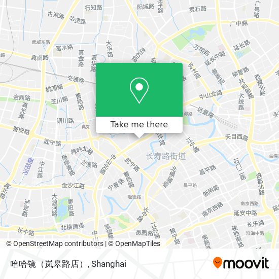 哈哈镜（岚皋路店） map