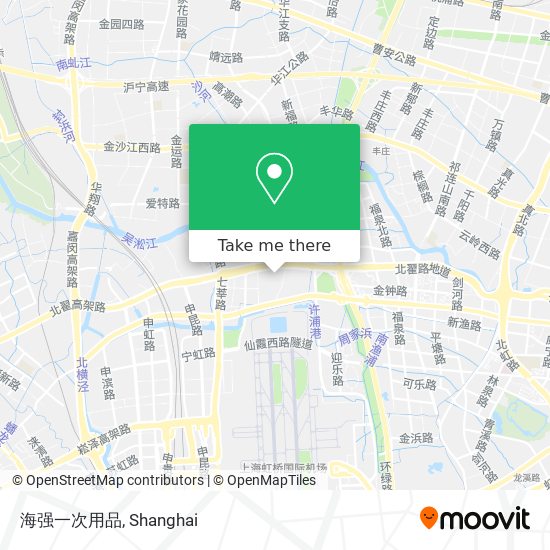 海强一次用品 map
