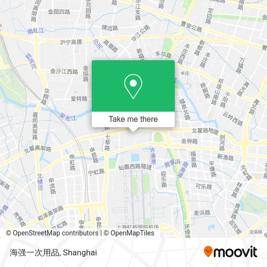 海强一次用品 map