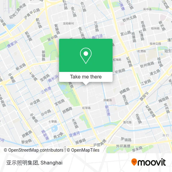 亚示照明集团 map