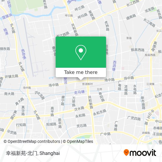 幸福新苑-北门 map