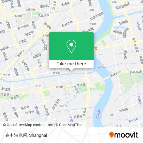 春申港水闸 map
