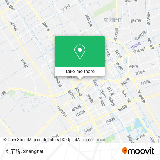 红石路 map