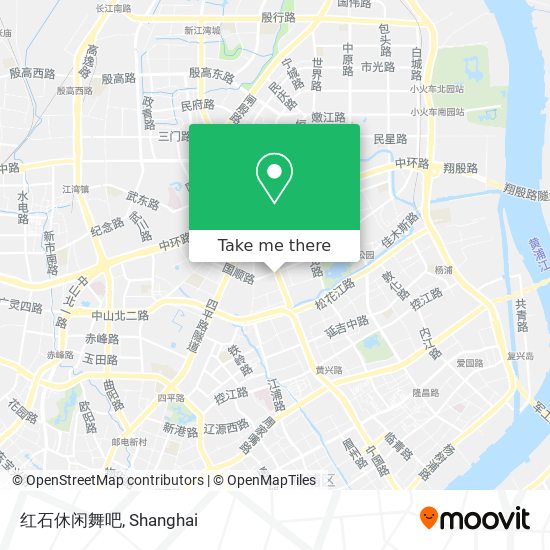 红石休闲舞吧 map