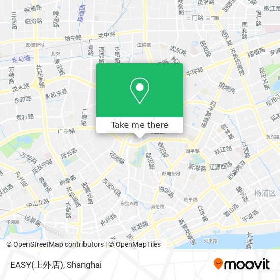 EASY(上外店) map