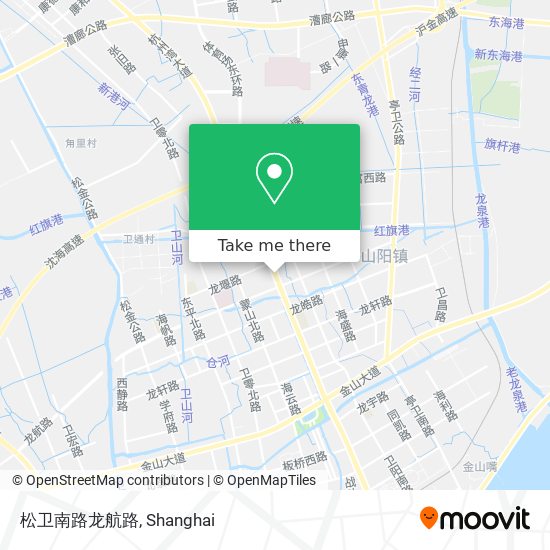 松卫南路龙航路 map