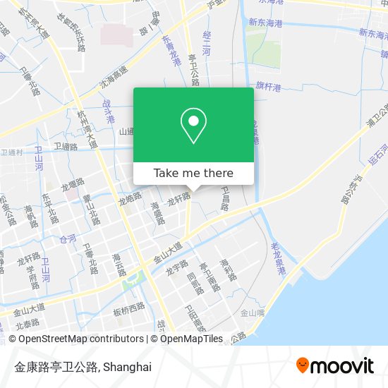 金康路亭卫公路 map