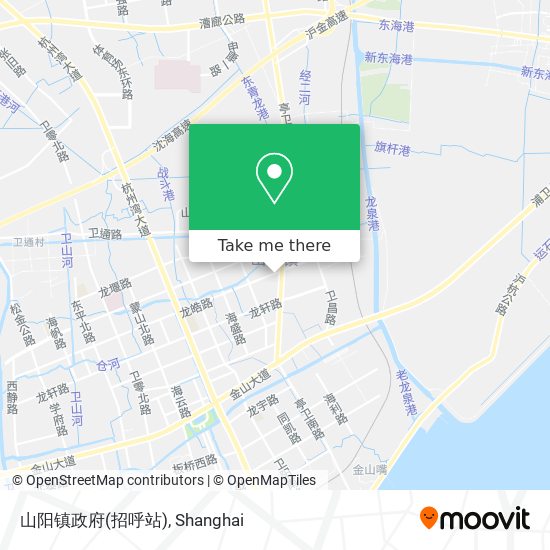 山阳镇政府(招呼站) map