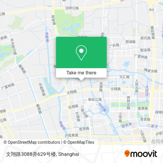 文翔路3088弄629号楼 map