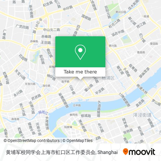 黄埔军校同学会上海市虹口区工作委员会 map