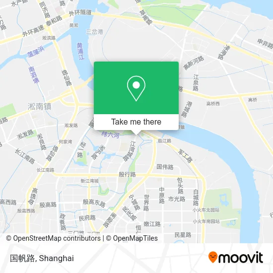 国帆路 map