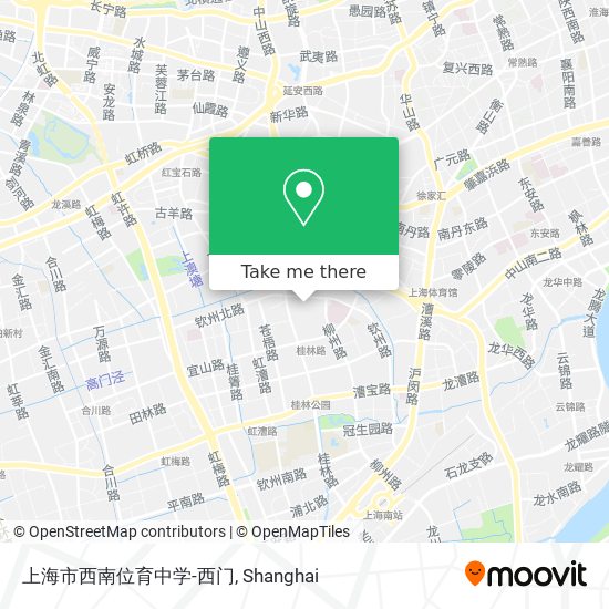 上海市西南位育中学-西门 map