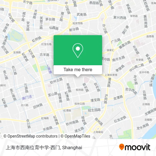 上海市西南位育中学-西门 map