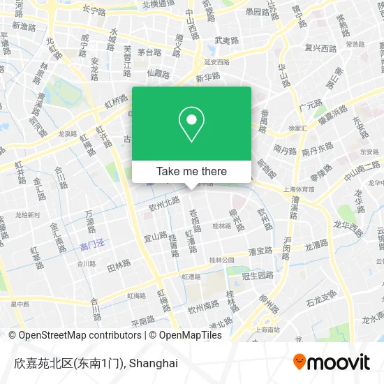 欣嘉苑北区(东南1门) map