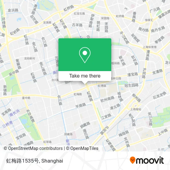 虹梅路1535号 map