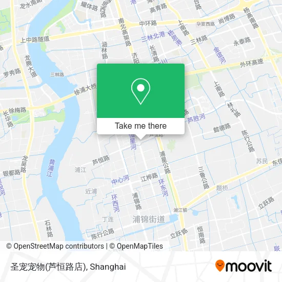 圣宠宠物(芦恒路店) map