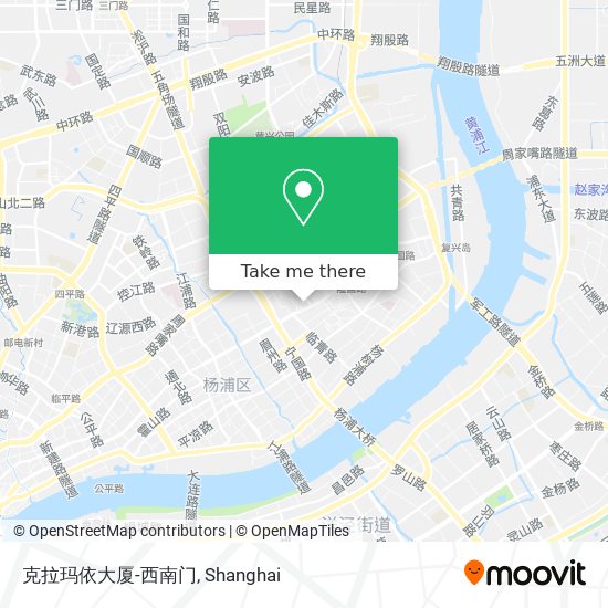 克拉玛依大厦-西南门 map