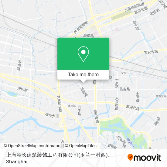 上海添长建筑装饰工程有限公司(玉兰一村西) map
