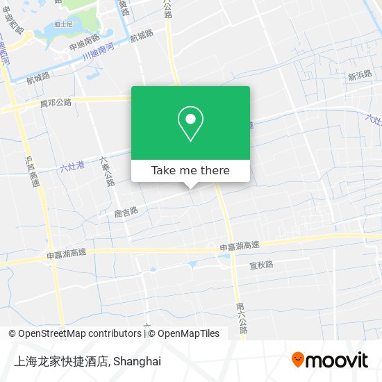 上海龙家快捷酒店 map