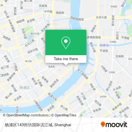 杨浦区143街坊国际滨江城 map