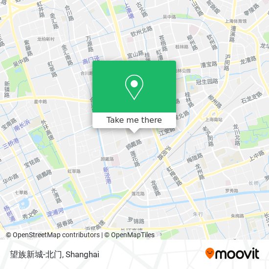 望族新城-北门 map