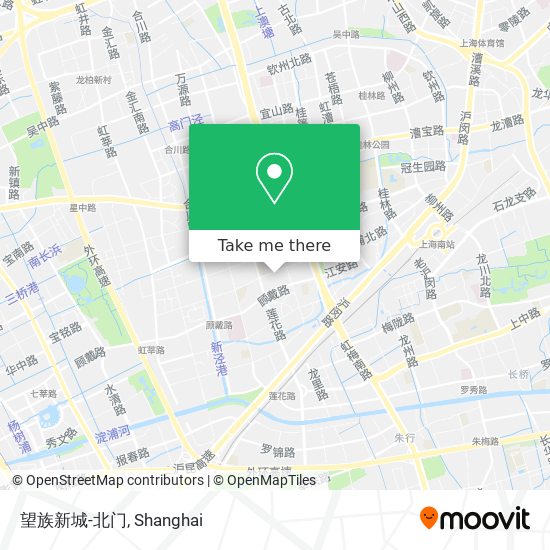 望族新城-北门 map