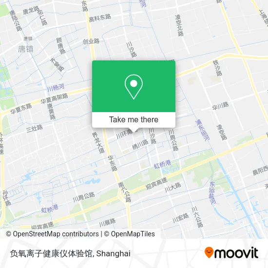 负氧离子健康仪体验馆 map