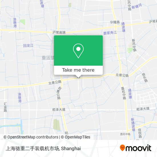 上海骆重二手装载机市场 map
