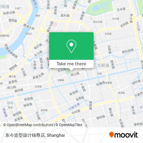 东今造型设计锦尊店 map