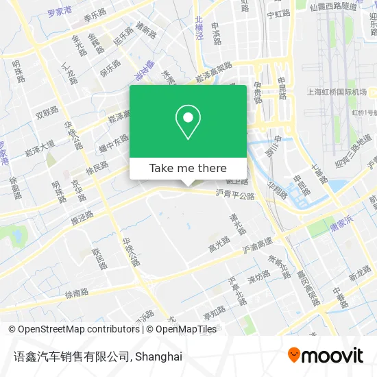 语鑫汽车销售有限公司 map