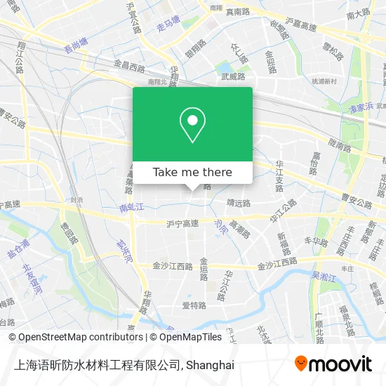 上海语昕防水材料工程有限公司 map