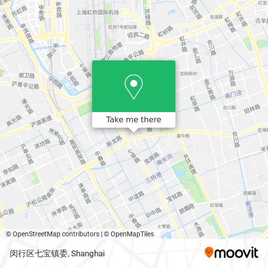 闵行区七宝镇委 map
