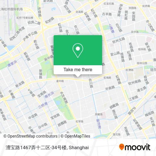 漕宝路1467弄十二区-34号楼 map