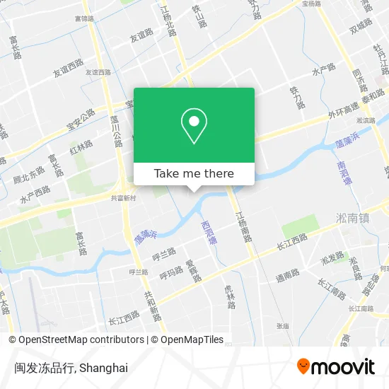 闽发冻品行 map