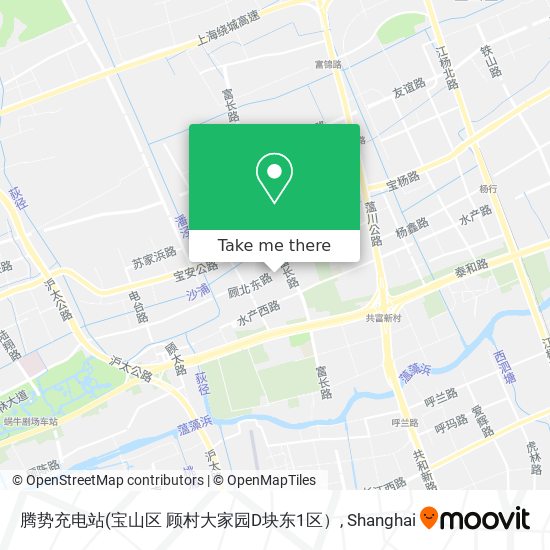 腾势充电站 map