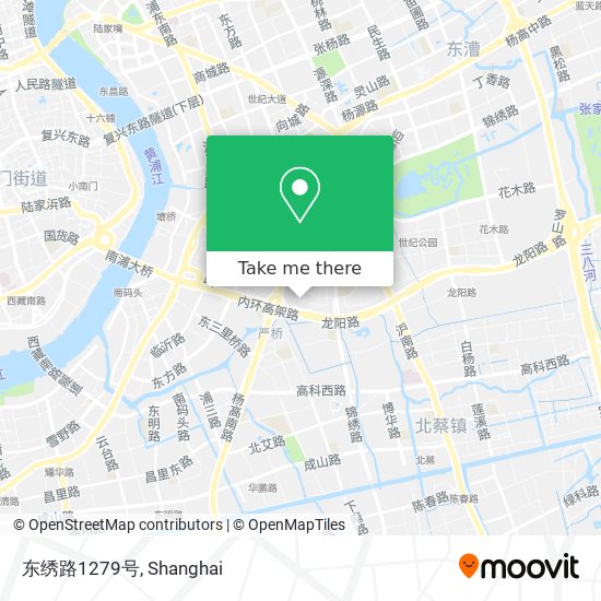 东绣路1279号 map