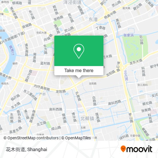 花木街道 map
