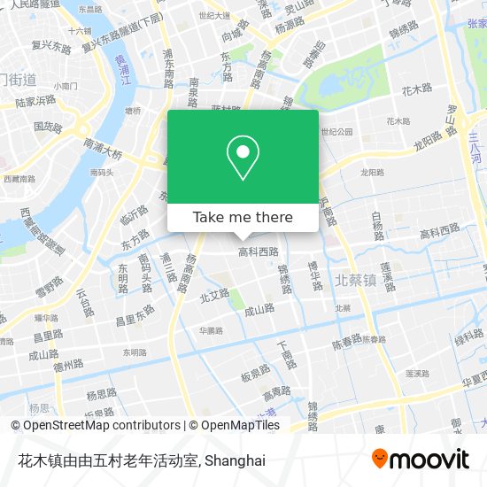 花木镇由由五村老年活动室 map