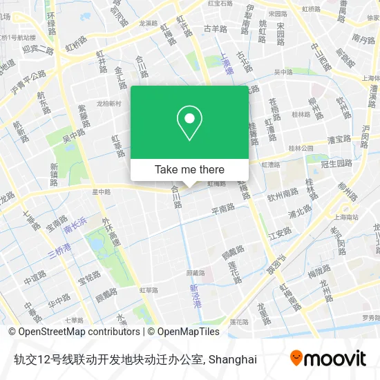 轨交12号线联动开发地块动迁办公室 map