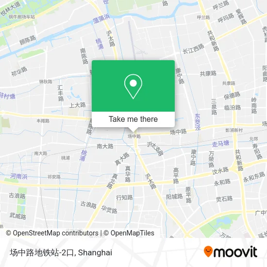 场中路地铁站-2口 map