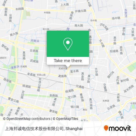 上海邦诚电信技术股份有限公司 map