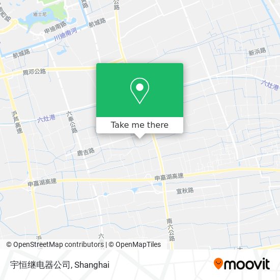宇恒继电器公司 map