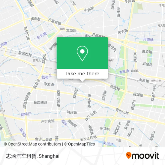 志涵汽车租赁 map