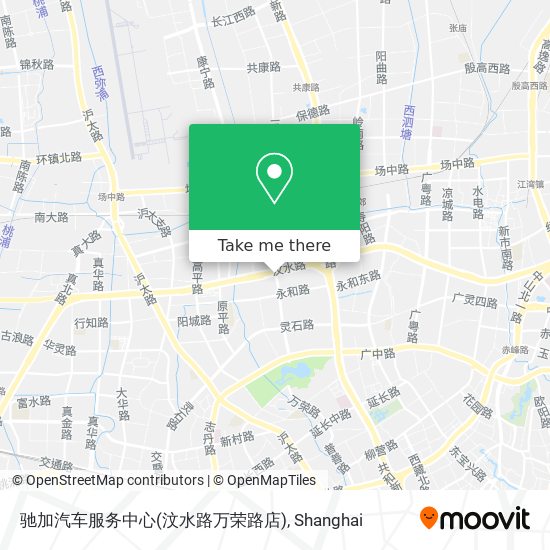 驰加汽车服务中心(汶水路万荣路店) map