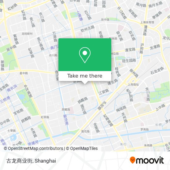 古龙商业街 map