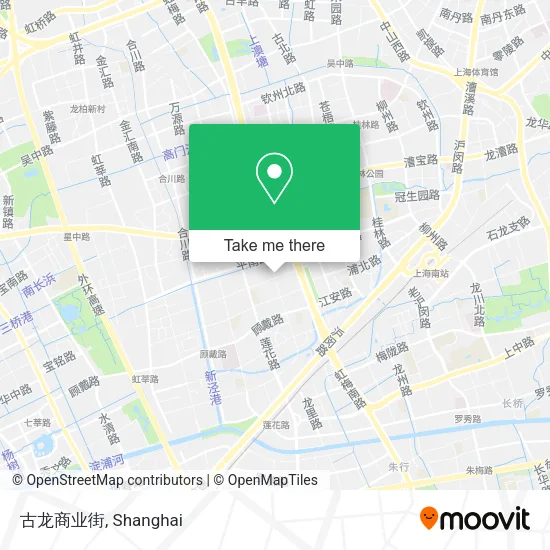 古龙商业街 map