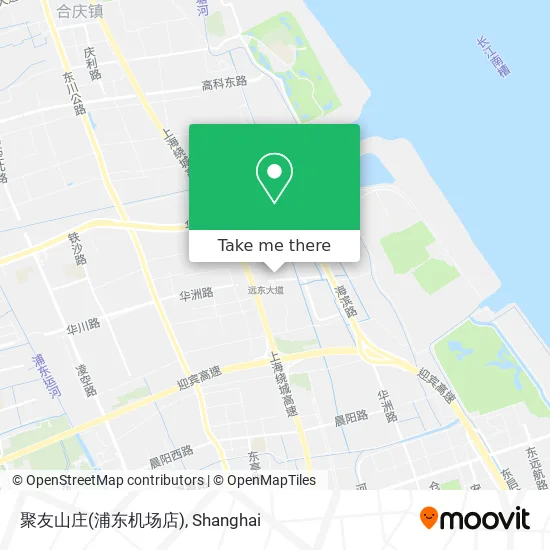 聚友山庄(浦东机场店) map