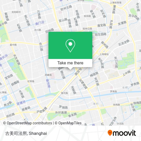 古美司法所 map